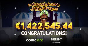 Swedish Player Lands €1m Playing NetEnt’s Arabian Nights