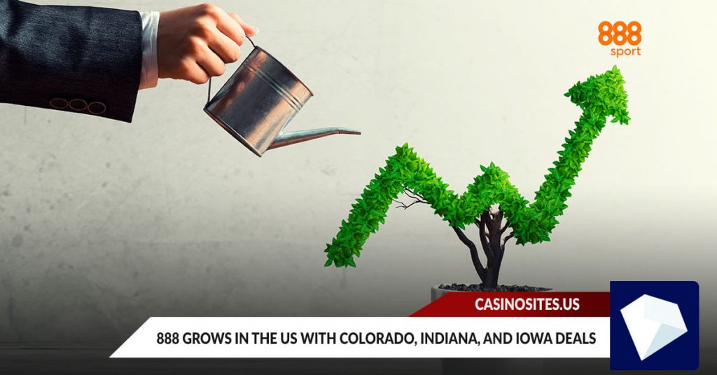 888 Grows in the US with Colorado, Indiana and Iowa Deals