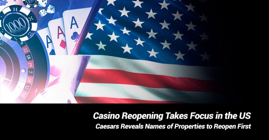 casinos reopening takes focus in US