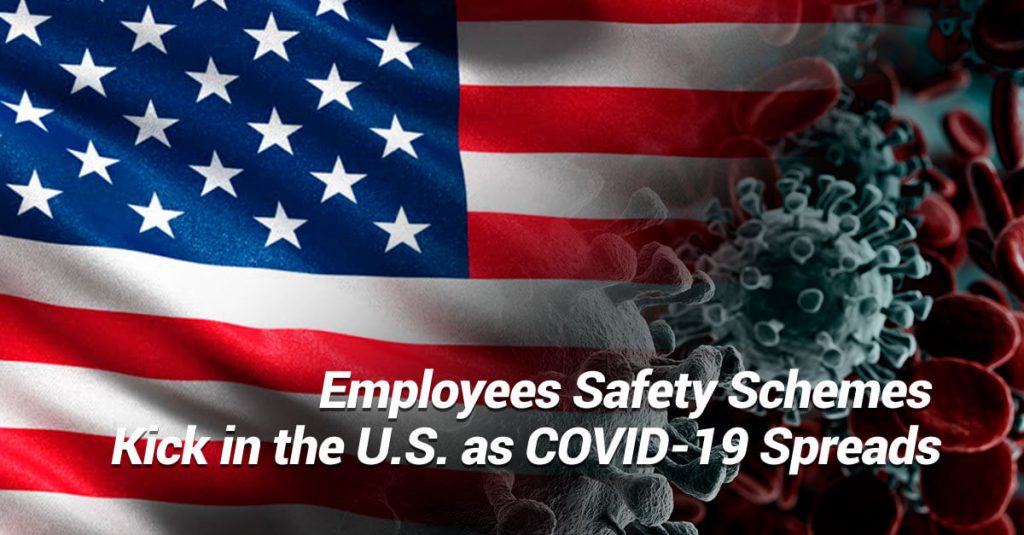 employees safety schemes take afffect as COVID-19 spreads