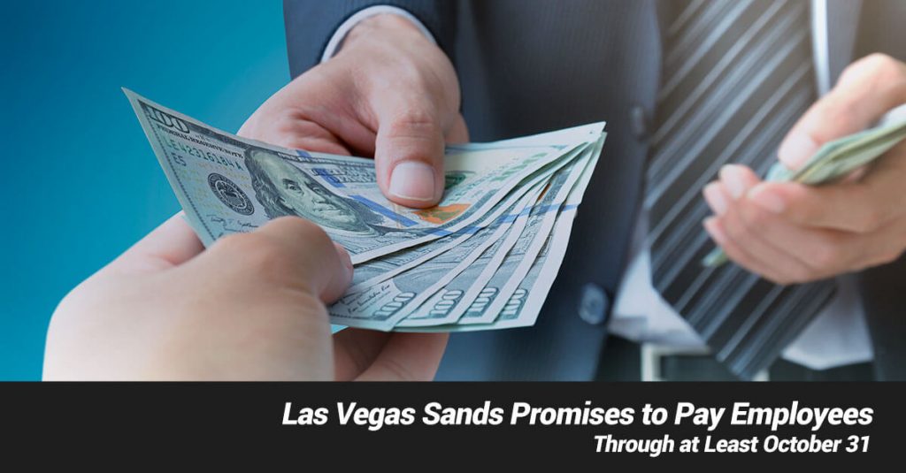 Image of Las Vegas Sands Paying and Employee