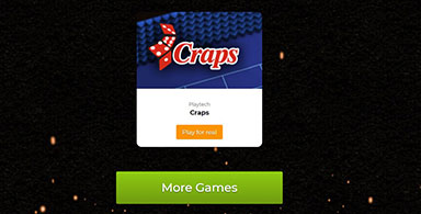 Playtech’s version of Craps