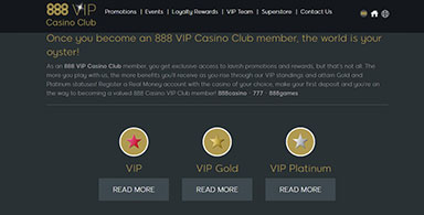 888 VIP page.