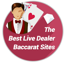 Best Real Money Live Dealer Baccarat Badge