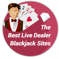 Best Real Money Live Dealer Blackjack Badge