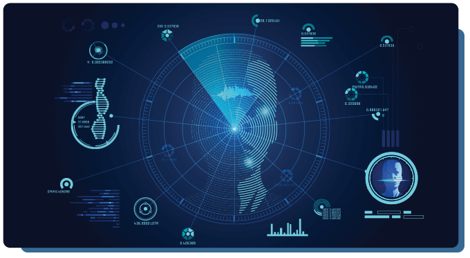 AI in Gambling Head Scan