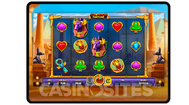 Image of Cleopatra's Fortune Slots Game