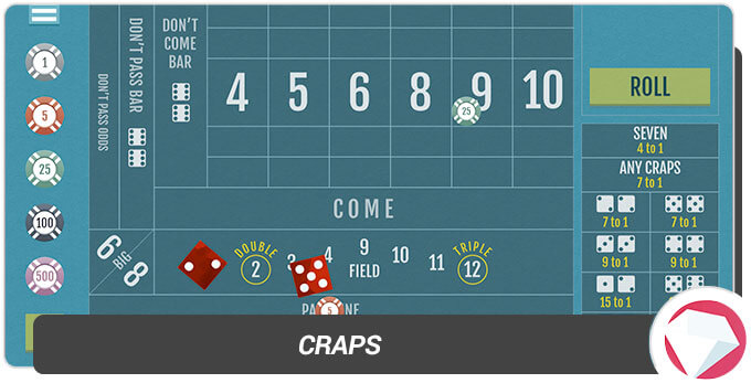 Craps Casino Game