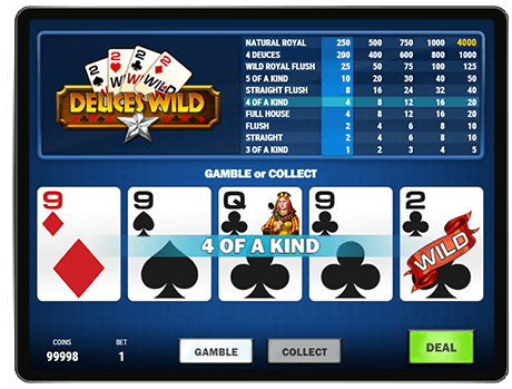 Deuces Wild Video Poker