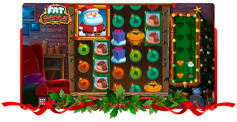 Fat Santa Slots Screen