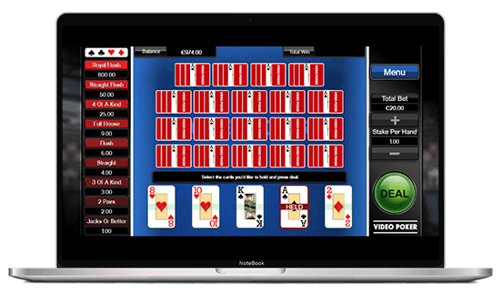 Video Poker Example