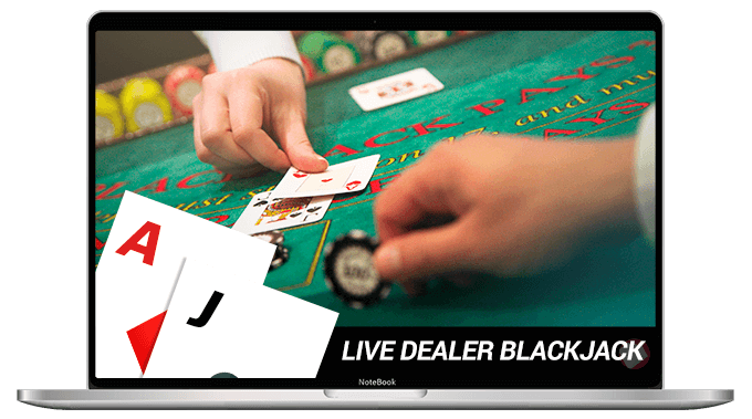 Live Dealer blackjack for real money