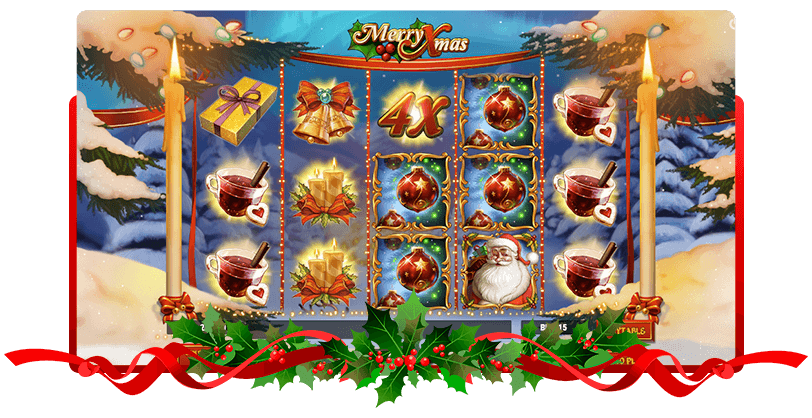 Merry Xmas Slots Play go Screen