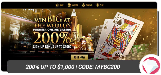 MYB Casino Welcome Bonus