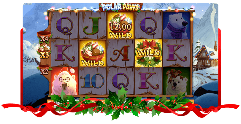 Polar Paws Slots QuickSpin Screen