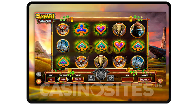 Image of Safari Stampede Slot Game