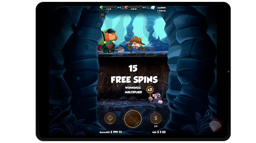 Slots review gold rush gus free spins