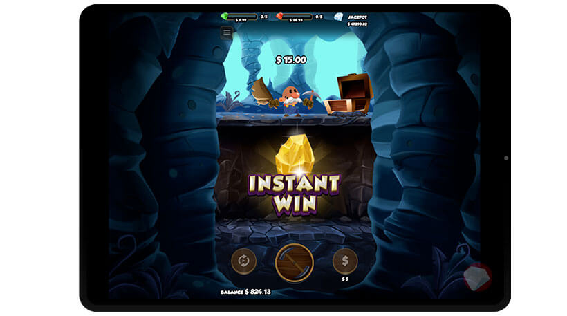 Slots review gold rush gus instant win