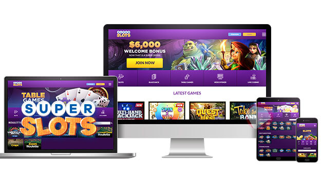 SuperSlots ag Online Casino