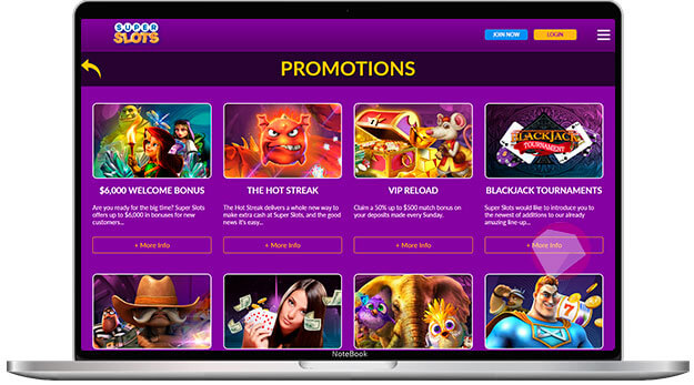 Promotions that are available at the casino