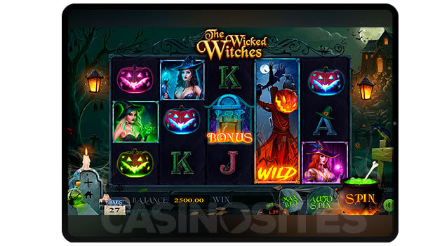 Image of The Wicked Witches Slot Game