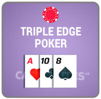 Triple Edge Casino Poker Icon