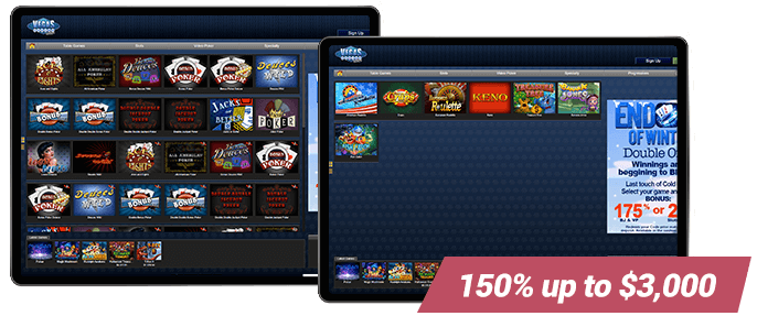 Vegas Casino Online Video Slots and Table Games