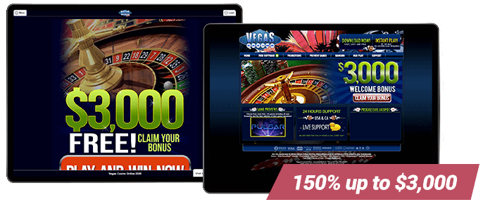 Vegas Casino Online Welcome Bonus