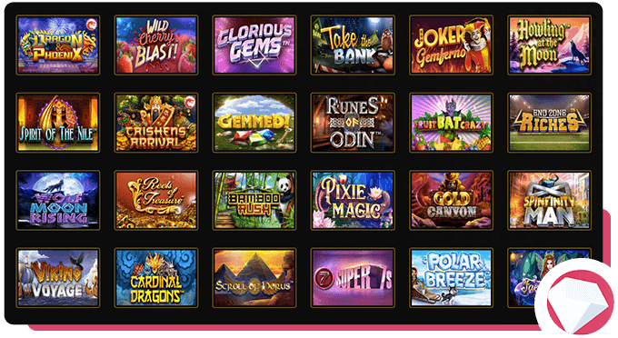 Wild Casion Slot Games Selection